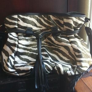 Handbags - Like New Zebra Print Crossbody Handbags - Like New Zebra Print Crossbody