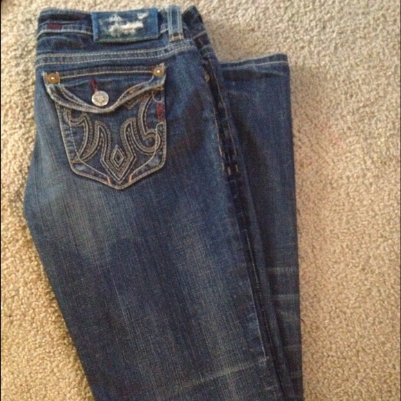 Mek Denim Jeans Bootcut dark wash size 29