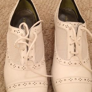 Cole Haan white shoes