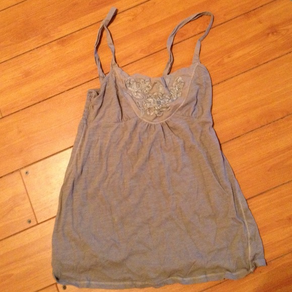 🌀Grey cute little top
