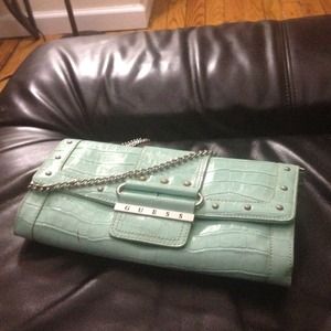 Teal Guess bag