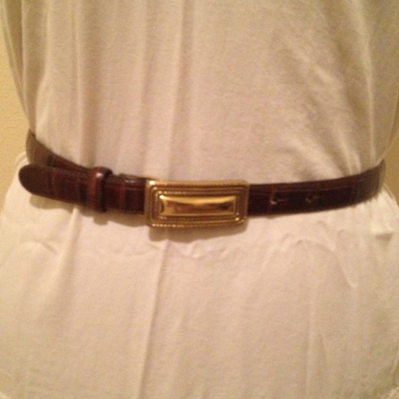 Brighton Brown Leather Belt