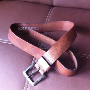 Express Genuine Leather Belt