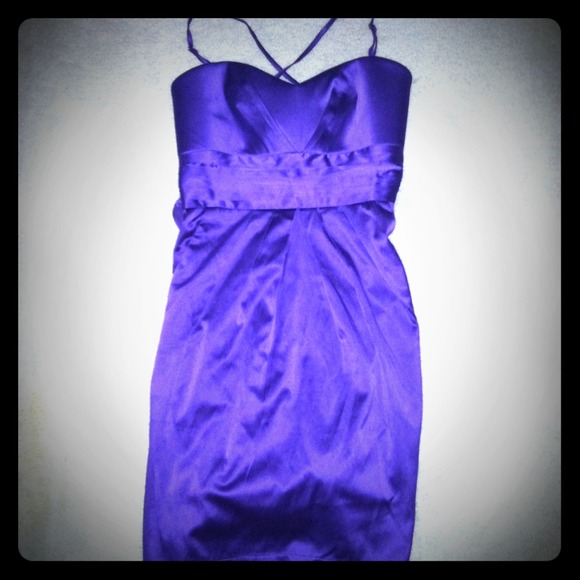 Purple dress