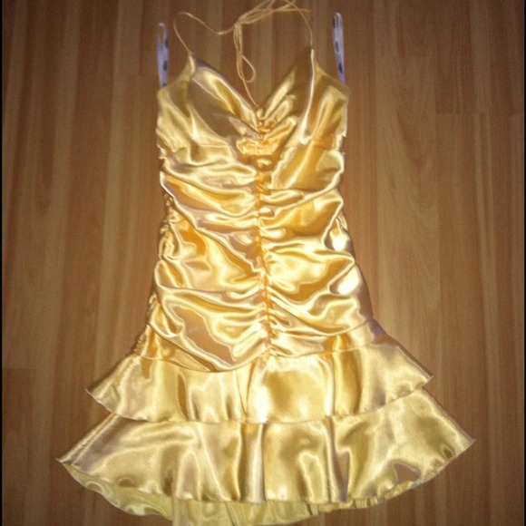 Sunshine yellow dress