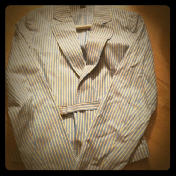 Stripe blazer