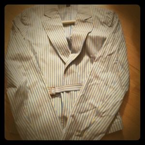 Stripe blazer