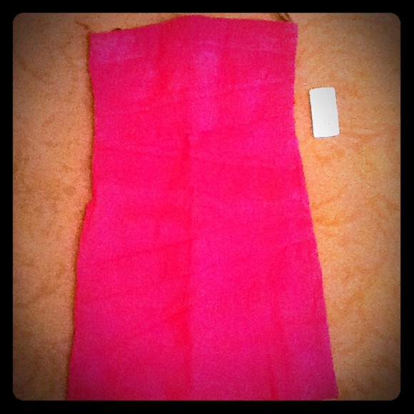 Forever 21 Fuchsia Strapless Club Dress