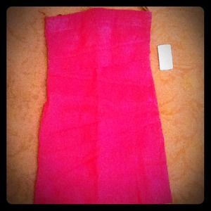 Forever 21 Fuchsia Strapless Club Dress