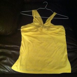 Yellow tank top