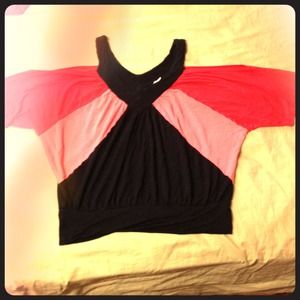 Color block top