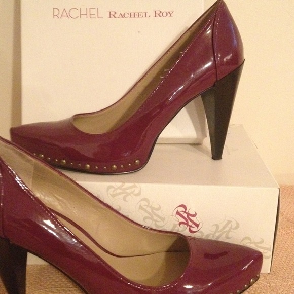 REDUCED leather pumps by Rachel Roy