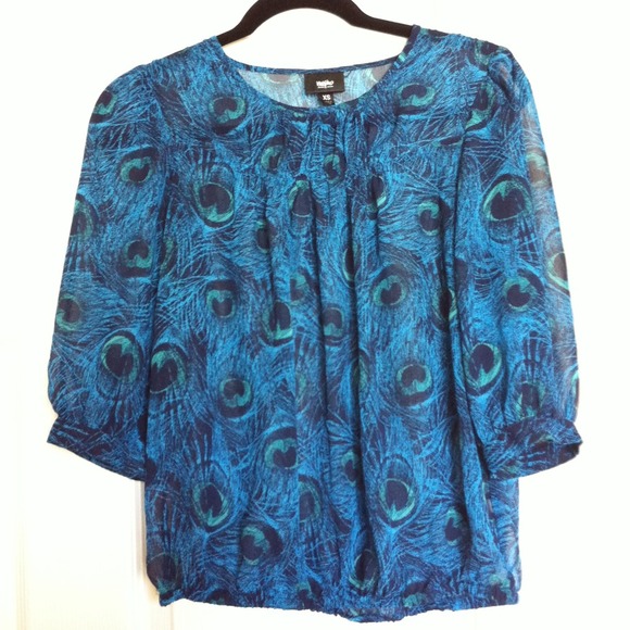 ❌SOLD❌Sheer Blouse