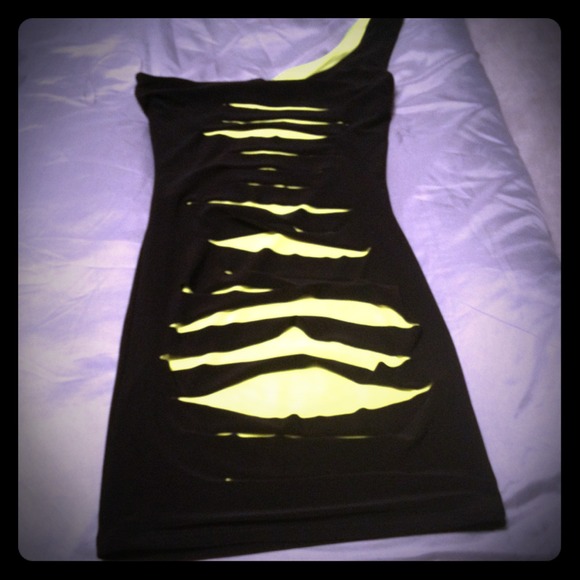 Neon club dress
