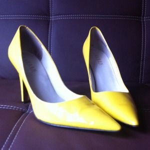 Yellow Lauren by Ralph Lauren Amaya Heels
