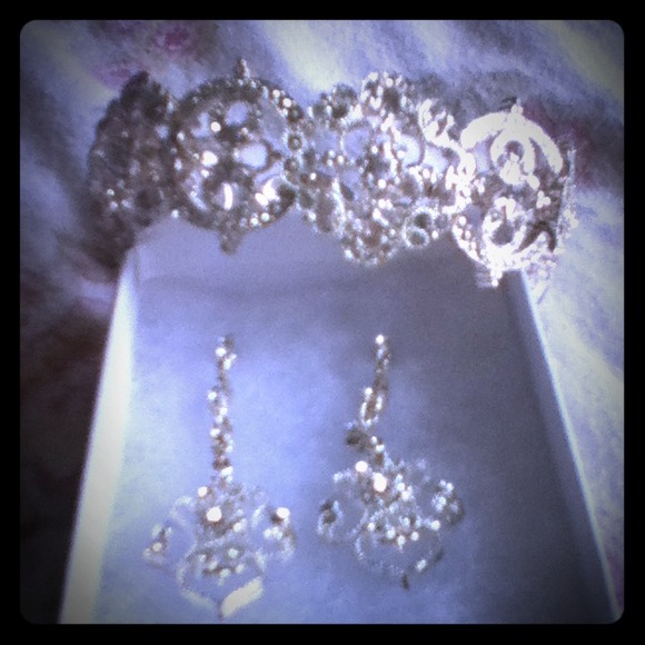 Vintage set earrings & bracelet