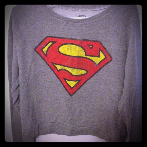 Reduced! Superman pullover sweater