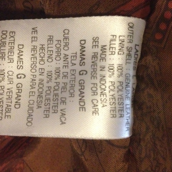 Indonesian leather jacket - Picture 3 of 3