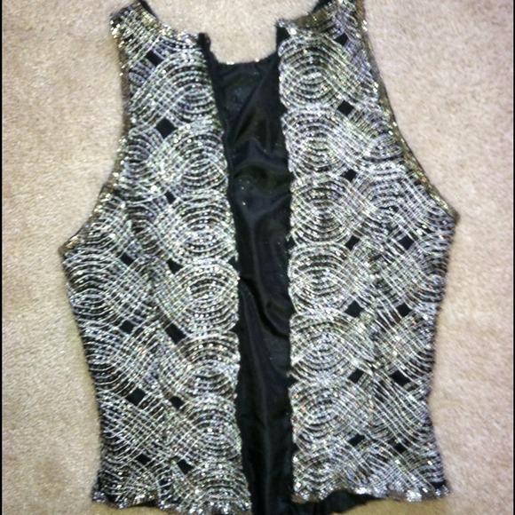 Beaded vest