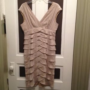 **Reserved** @naenae79 Shiny beige party dress