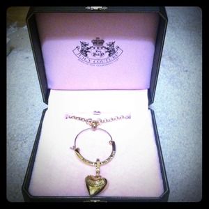 Authentic New Juicy Couture Charm Holder Necklace
