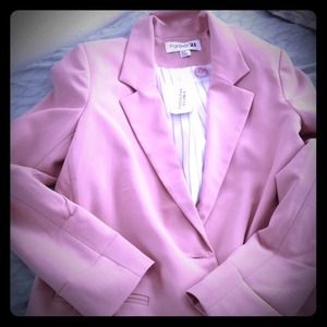 Blush Forever 21 Blazer.