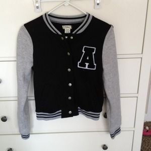 Letterman jacket. Worn once