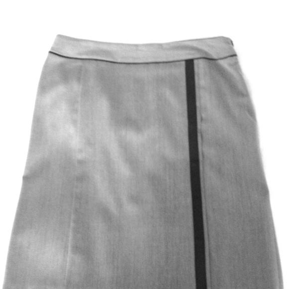 Les Copains skirt with brown leather detail - Picture 1 of 4