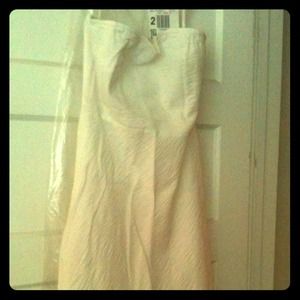 J.crew strapless beach dress.