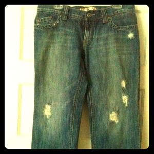 Roxy cropped denim capris