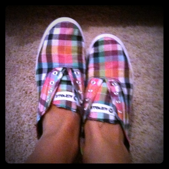 Multi-colored type of shoes!