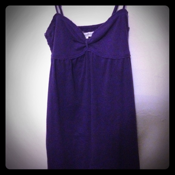 Purple sun dress