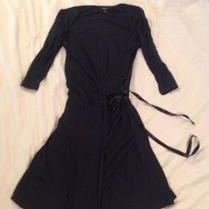 ❌sold aecraw02❌Black wrap dress