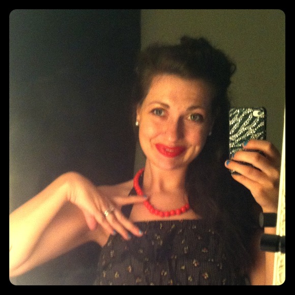 Red Hot necklace..