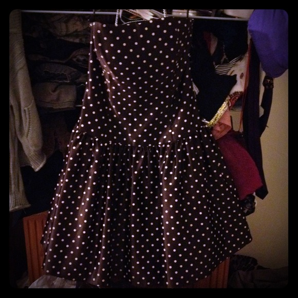 Pokey dot jess.McClinton dress.!! Very retro 80's!
