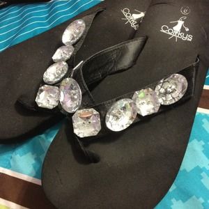 Yellowbox INSPIRED flip flops (Corky's)