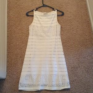 RESERVED @llbabydoll🌸White crochet summer dress🌸