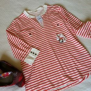 J. Crew Tops - RESERVED Bundle! NWT JCrew Stripe Top & Belt J. Crew Tops - RESERVED Bundle! NWT JCrew Stripe Top & Belt