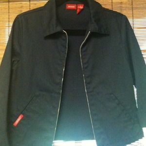 Navy blue original Dickies zipper jacket