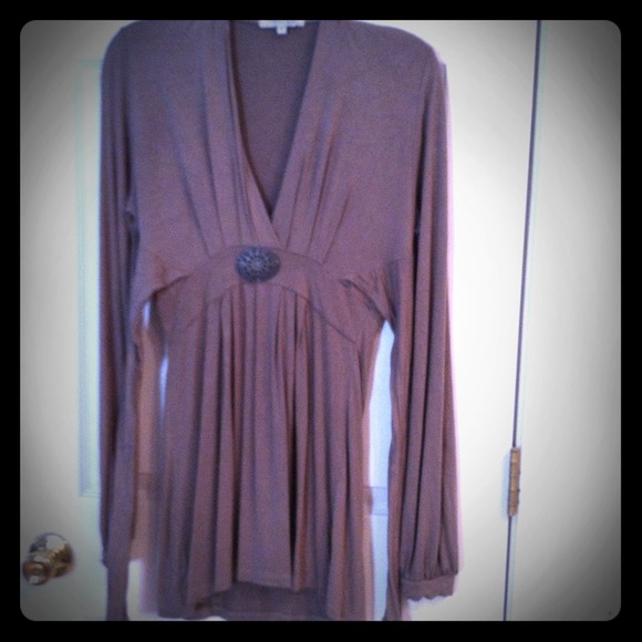 Designer Vertigo chic brown dress - Picture 1 of 4
