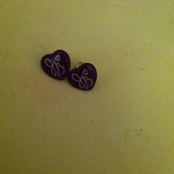 Purple JB❤ earrings
