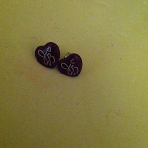 Purple JB❤ earrings