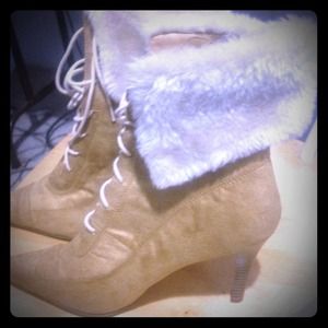 Wild Rose leather boots