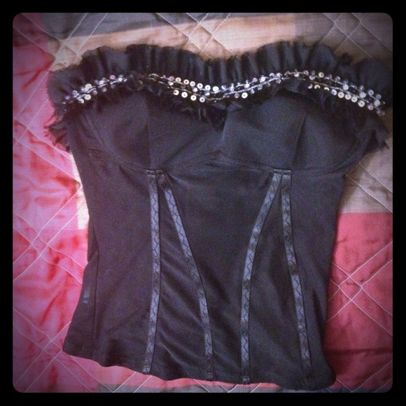 🔴TRADED🔴Very sexy black shirt