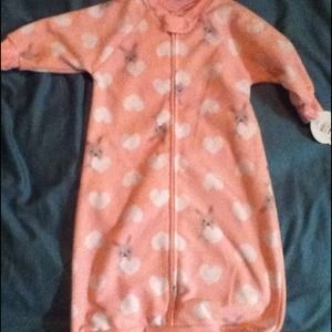 With tag, sleeperbag.