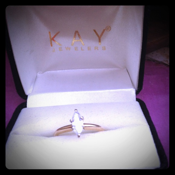 5.5 size 14 k yellow gold diamond fyi Slide 4