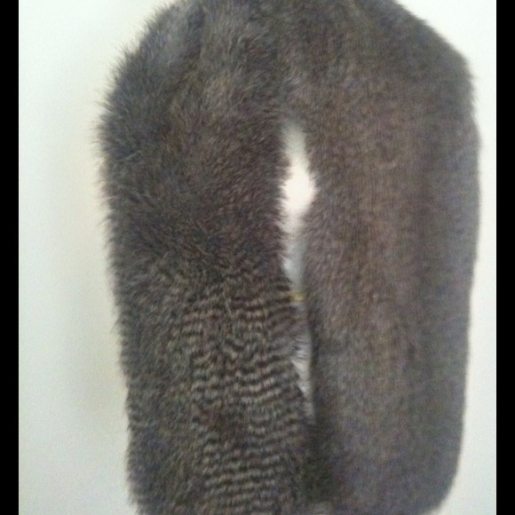 Faux Fur Shawl