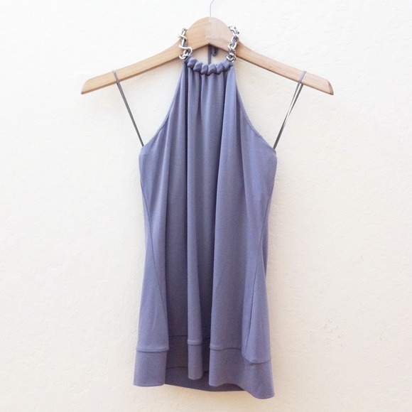 Michael Kors gray halter top
