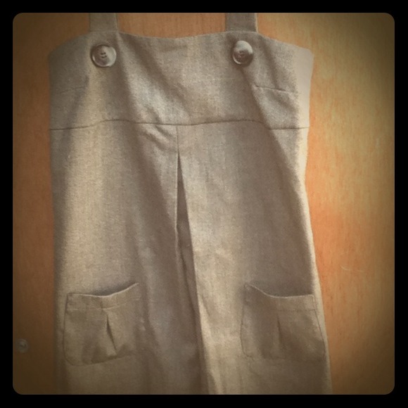 Dark tan and  black romper dress,~sale~