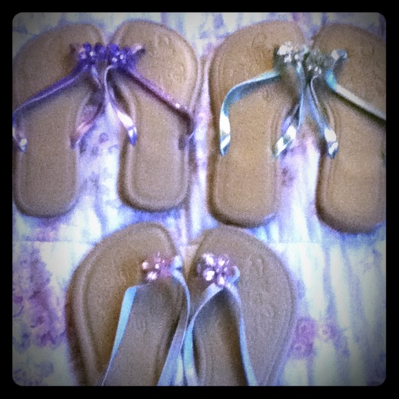 Summer flower sandals